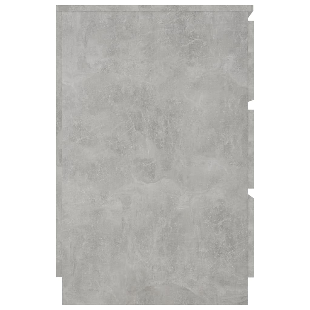 NNEVL Writing Desk Concrete Grey 140x50x77 cm Chipboard