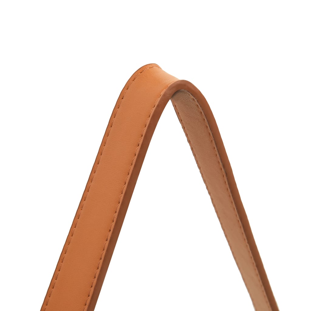 NNEVL Wall Mirror with Strap 40 cm Silver