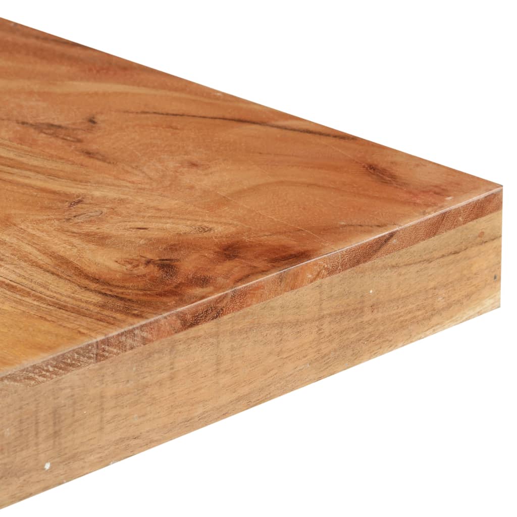 NNEVL Dining Table 160x80x76 cm Solid Acacia Wood