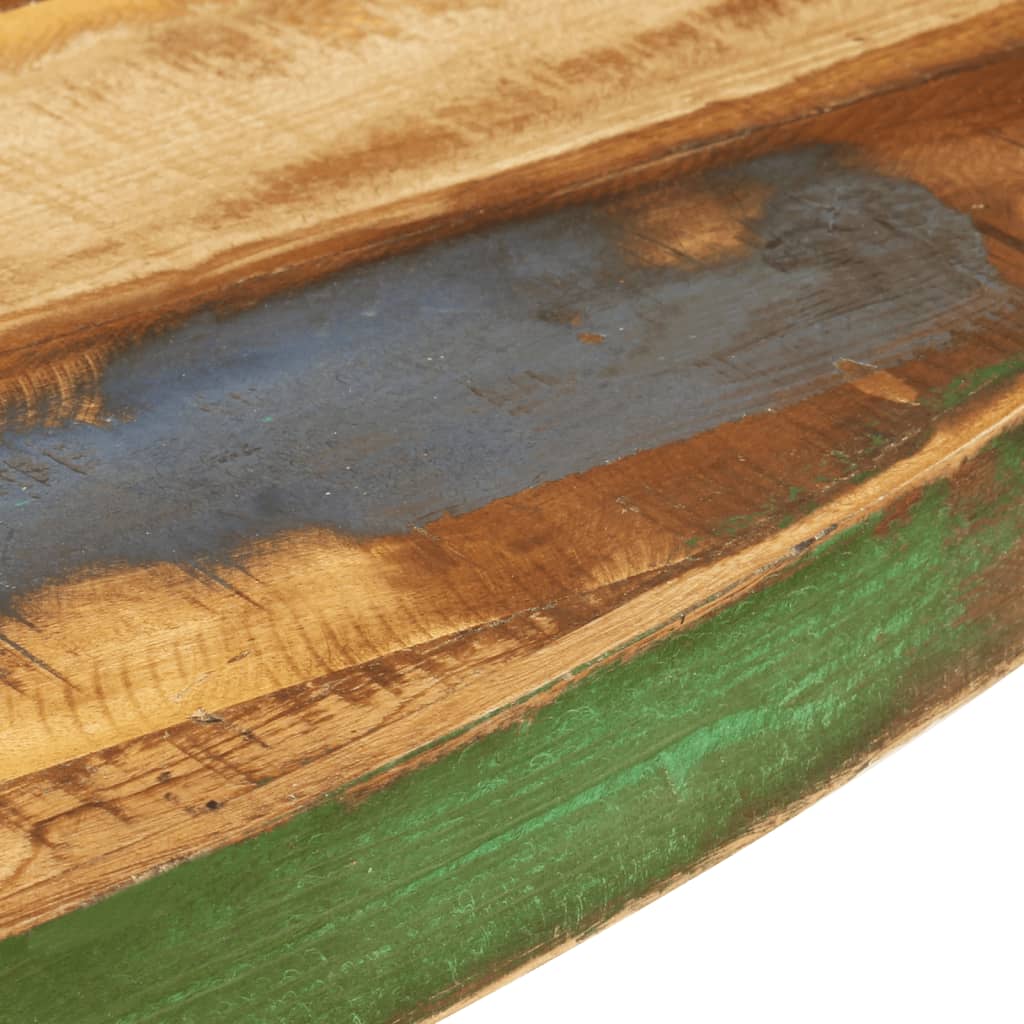 NNEVL Dining Table 140x80x75 cm Solid Reclaimed Wood