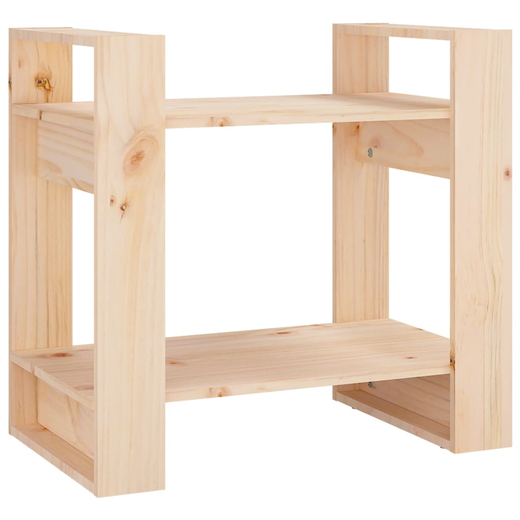NNEVL Book Cabinet/Room Divider 60x35x57 cm Solid Wood Pine
