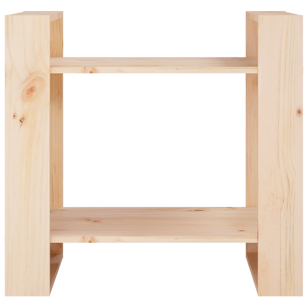 NNEVL Book Cabinet/Room Divider 60x35x57 cm Solid Wood Pine