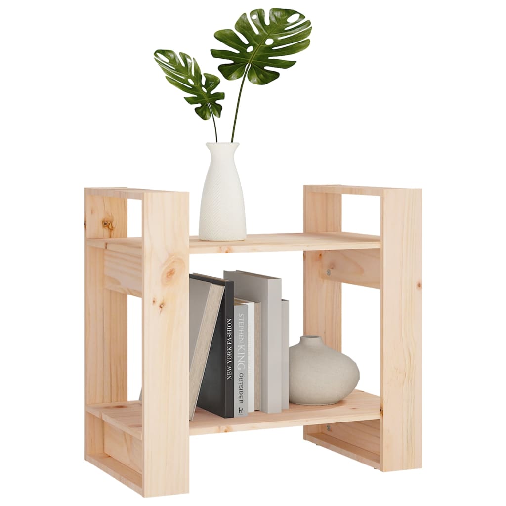 NNEVL Book Cabinet/Room Divider 60x35x57 cm Solid Wood Pine