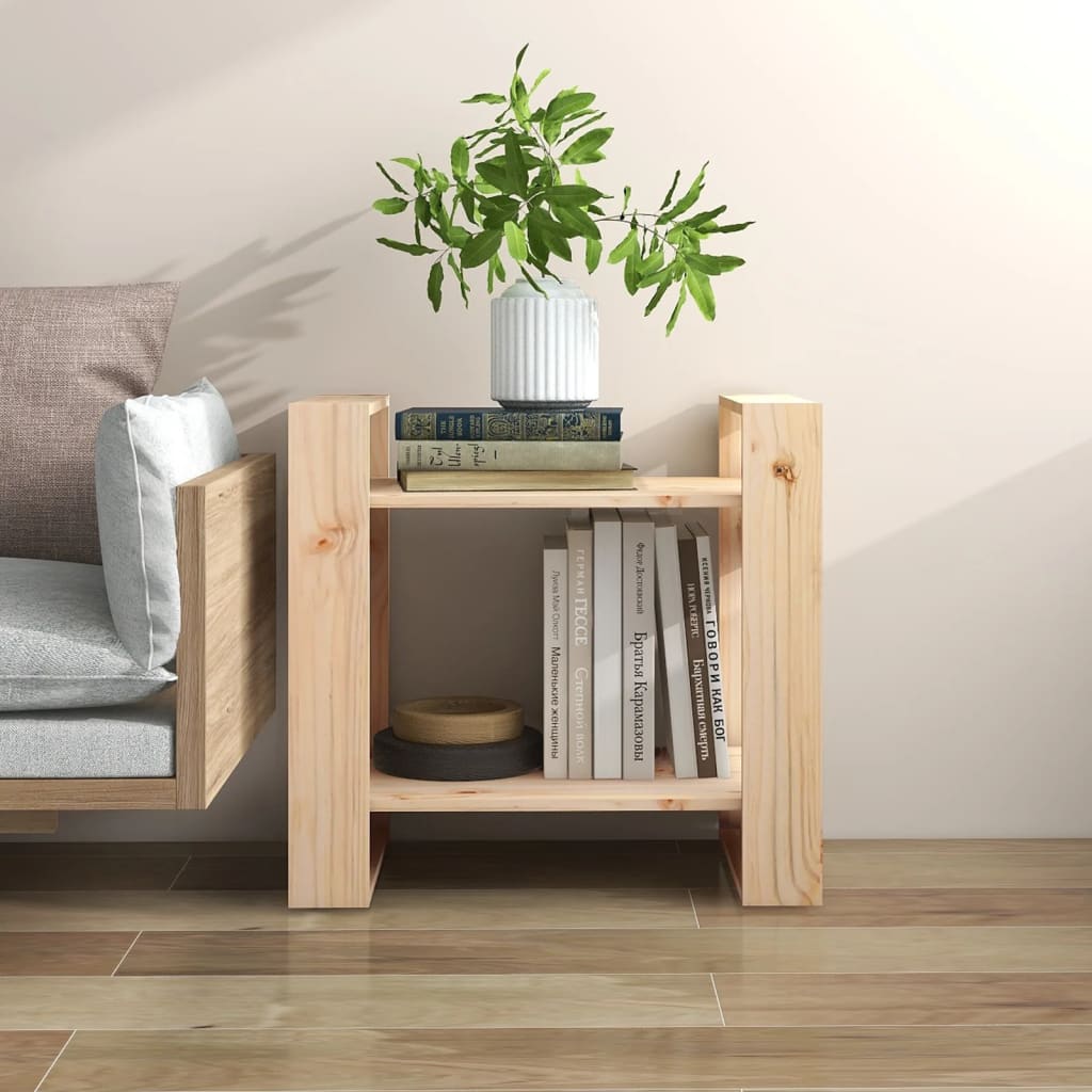 NNEVL Book Cabinet/Room Divider 60x35x57 cm Solid Wood Pine