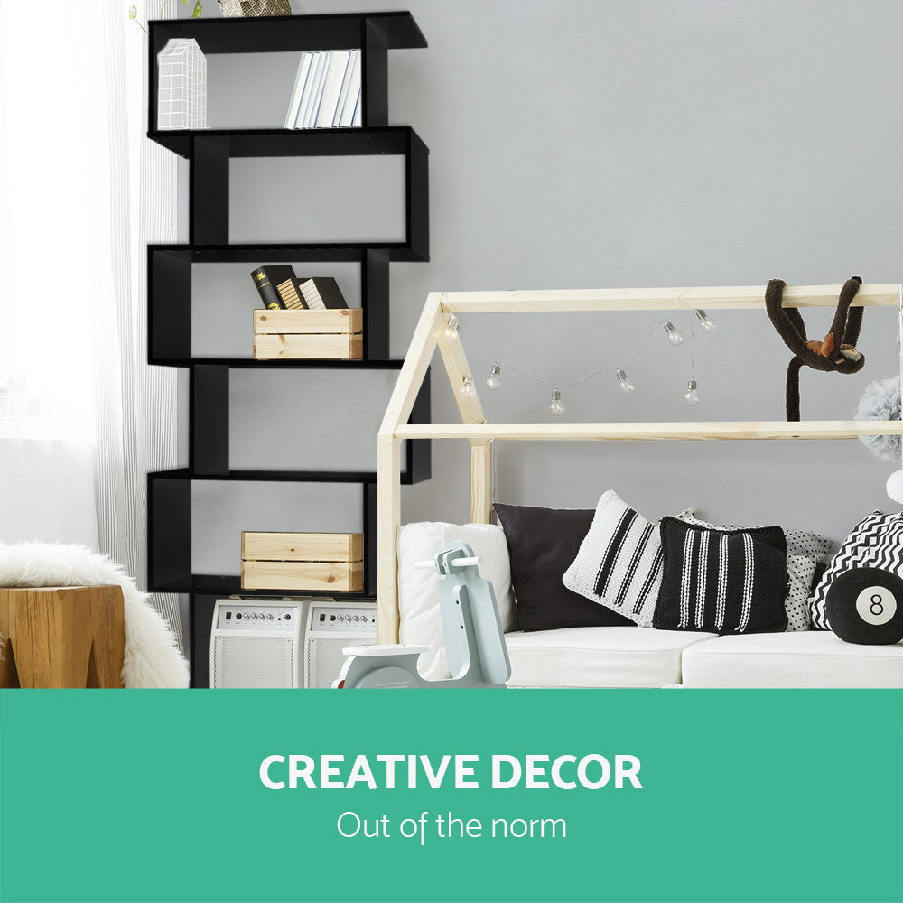 NNEDSZ 6 Tier Display Shelf - Black